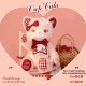 Pearl Doll Cabinet Cupcake Plush Fur Doll Bags(Reservation/Full Payment Without Shipping)